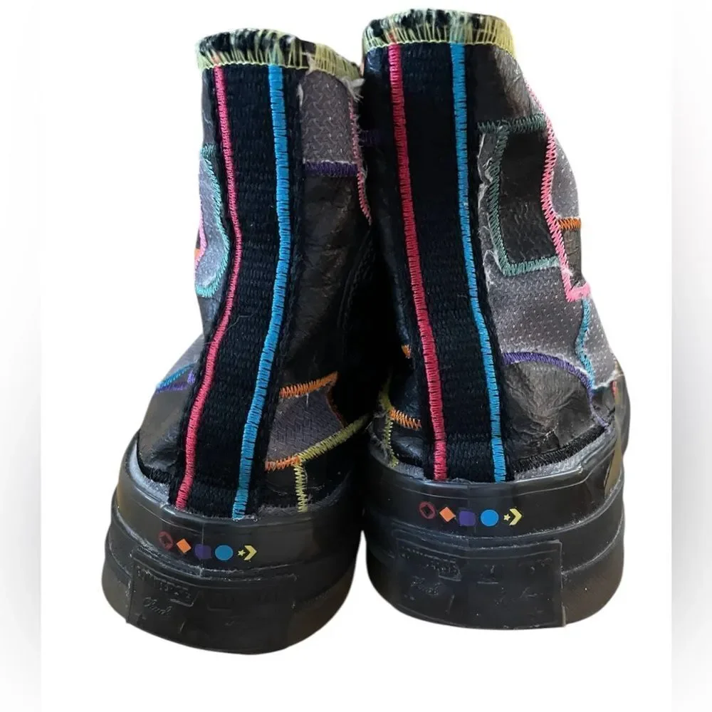 Converse CTAS 70 Hi Chinese New Year Sneakers Black Multicolor Men’s 5 Women’s 7 - Picture 5 of 7